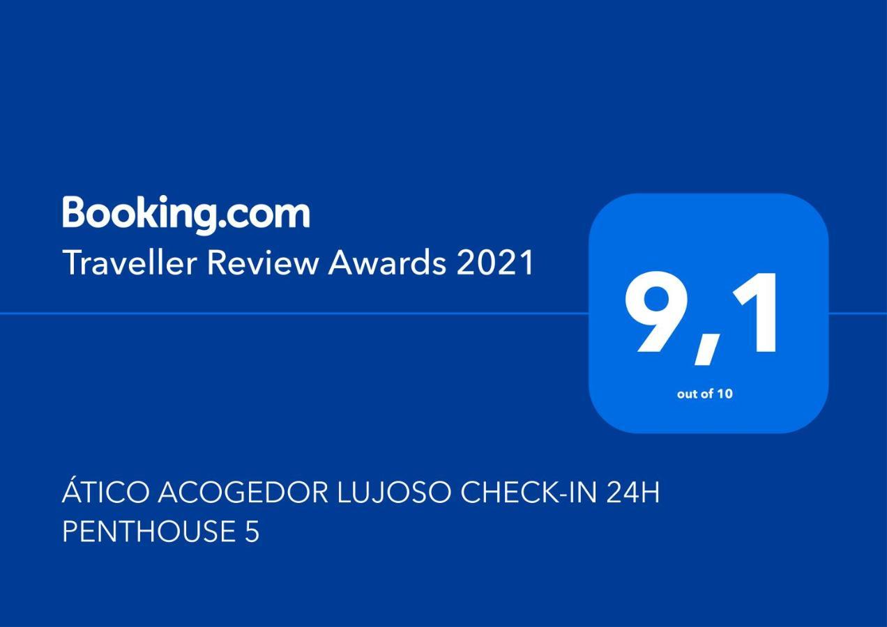 Appartamento Ático Acogedor Lujoso Check-In 24H Penthouse 5 Saragozza Esterno foto