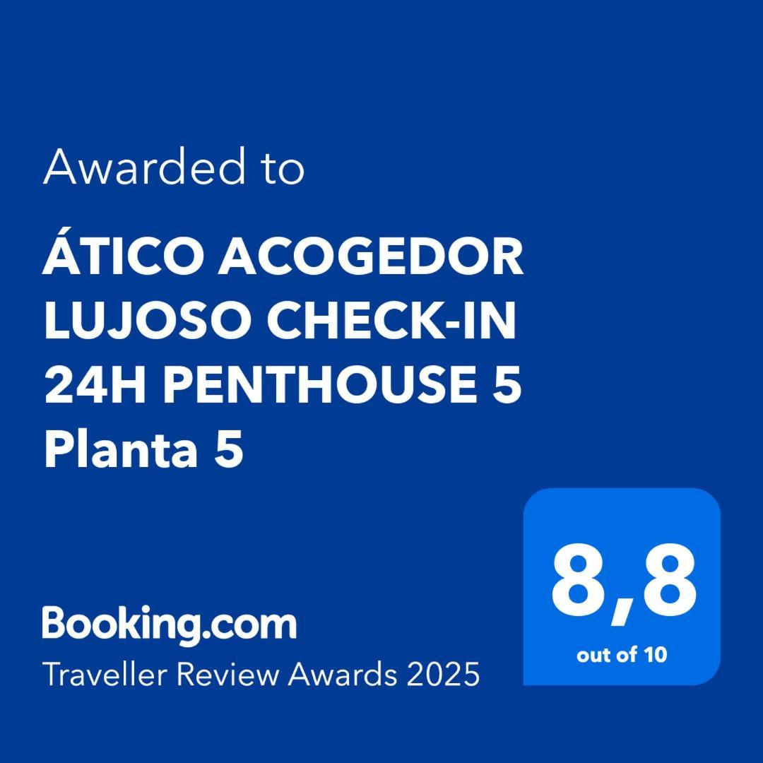 Appartamento Ático Acogedor Lujoso Check-In 24H Penthouse 5 Saragozza Esterno foto